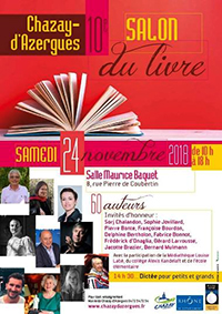 Jacques Morize au salon du livre de Chazay d'Azergues (Beaujolais)