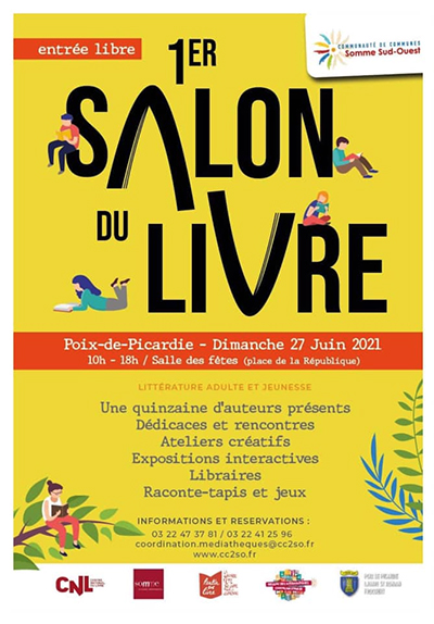 James Holin invité au salon du livre de Poix-de-Picardie