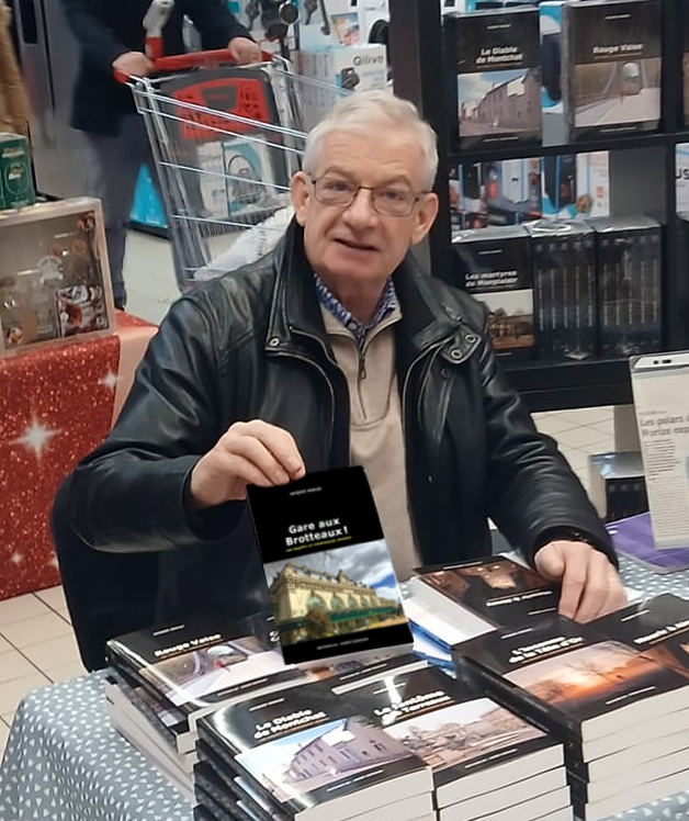 Jacques Morize en dédicace à Auchan / Saint-Priest